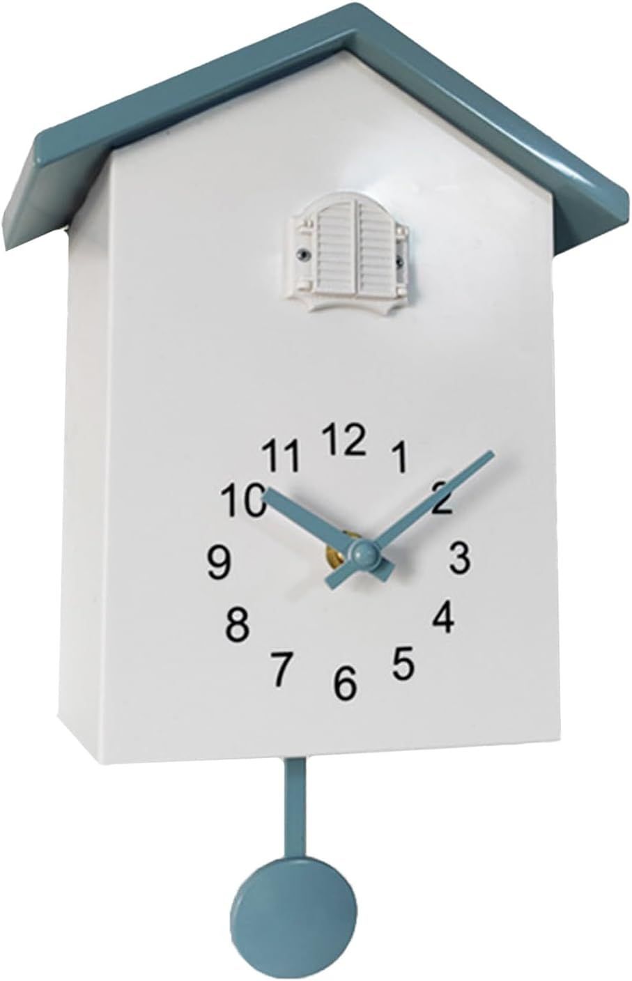 Horloge à Coucou Minimaliste Avec Pendule - Carillon, Piles, Décoration Murale Maison