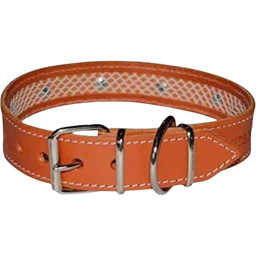 Chenquansarl-Collier Pour Chien Avec Filet De Protection Pour Collier Anti Puces Pour Chien, Collier Fait Main En Cuir De Haute Qualité Qui Protège Et Prolonge La Durée Du Antiparasitaire
