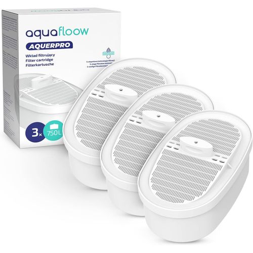 ASFASFq-3 Cartouches Filtrantes pour carafes filtrantes Waterdrop | Capacité de filtration 750 L, filtration en 7 étapes | Compatible avec WD-WFD-24, WD-PT-05P, WD-PT-07W et WD-WFD-40