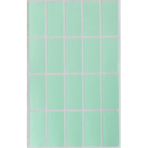 Royal Green 4 X 2 Centimètres Vert Pastel Étiquettes Autocollantes De Dossier, Chemise De Classement, Codage Couleur, Marquage, Tarification Coupe Rectangle (40mm X 19mm) Paquet De 300