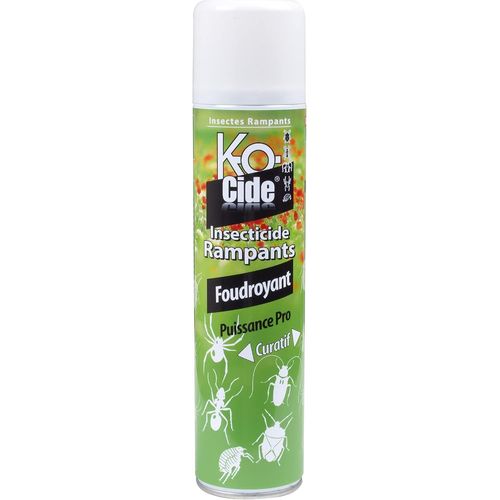 KALANKA-K-OCIDE - Foudroyant Polyvalent - Insecticide - Rampants - Valve Mini-Jet - 400 ml