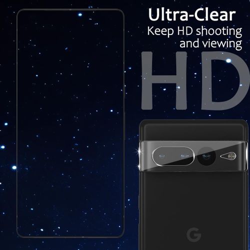 4+2 Pièces Protection D'écran Pour Google Pixel 7 Pro (Pas Verre Trempé) Film Tpu Flexible + Caméra Arrière Protecteur, Hd Ultra Protection Écran Pour Google Pixel 7 Pro