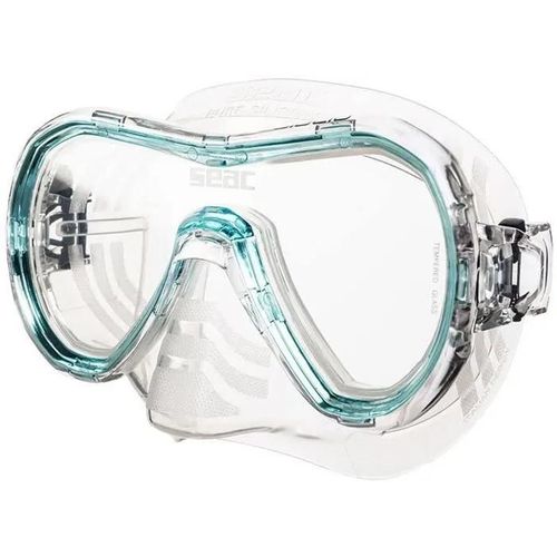 Masque De Plongée - Seac - Giglio - Mono-Verre - Silicone Hypoallergénique - Verre Trempé