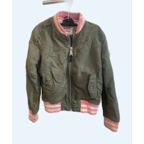 Bomber Schott Kaki Et Rose 