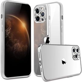 Coque Silicone Pour Iphone 13 Mini Argente