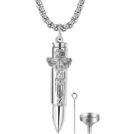 Crystal Cross Collier De Perles Collier Gothique Croix Pendentif