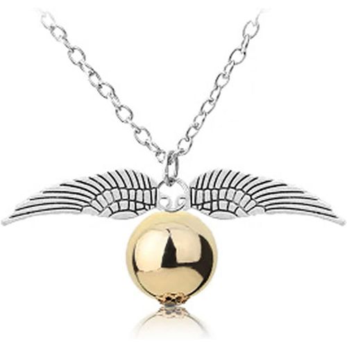 KAL-Collier Harry Vif D'Or Snitch Pour Harry Fans Collection De Cadeaux Ou Harry Décorations Magique Cosplay Harry Costume Bijoux Cadeau Hommes