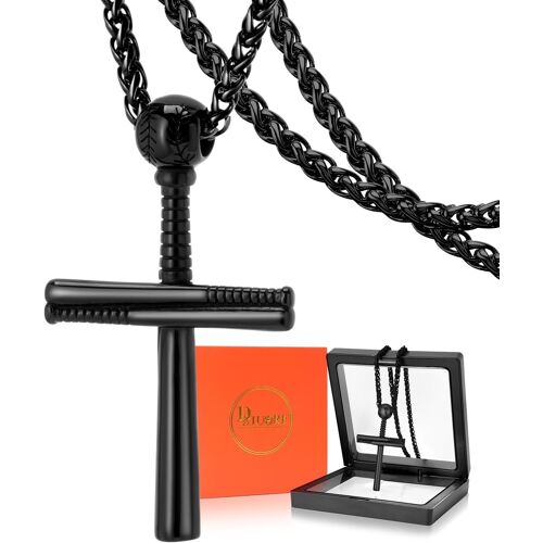 Kal-Collier Croix Ankh Collier Pendentif Croix Punk En Acier Inoxydable, Collier Pendentif Croix En Argent Cadeau Pour Hommes Femmes