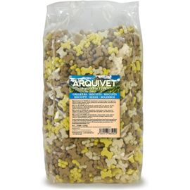 Kal-Biscuits Mini Os De Vanille 2,5 Kg - Biscuit De Chien - Collations De Chiens - Mini Os De Vanille - Prix, Phches Et Bonbons - Chiens Complémentaires De Nourriture