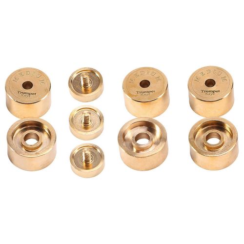 9pcs Trompette Valve Bouton Doigt Valve Cap Vis Trompette