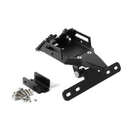 Support De Plaque D'immatriculation Arrière De Moto Support De Garde-Boue De Rangement