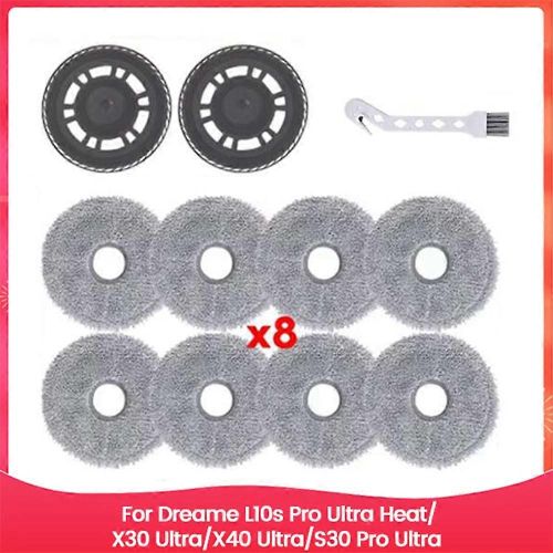 Support de balai et chiffon de nettoyage pour aspirateur L10s Pro Ultra Heat X30 Ultra X40 Ultra S30 Pro Ultra Re