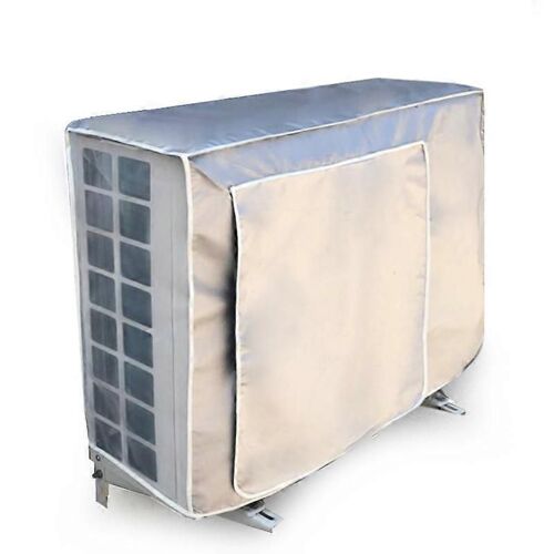 Housse de climatiseur extérieur,Housse de protection étanche pour climatiseur,Housse anti-poussière d'organisateur étanche,Housse anti-poussière pour la maison80 * 32 * 57cm