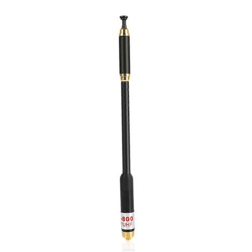 Antenne télescopique à gain élevé AL-800 144/430 MHz SMA-F pour PRYME HYT