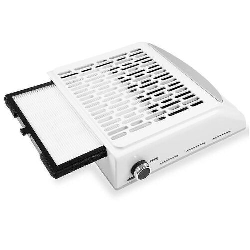Collecteur De Poussière Pour Ongles, Puissant Ventilateur Pour Manucure, Prise Ue Blanche