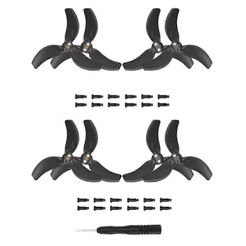 4 Paire de Pales d'Hélice pour Avata 2 Propeller 3032S Pales Noir
