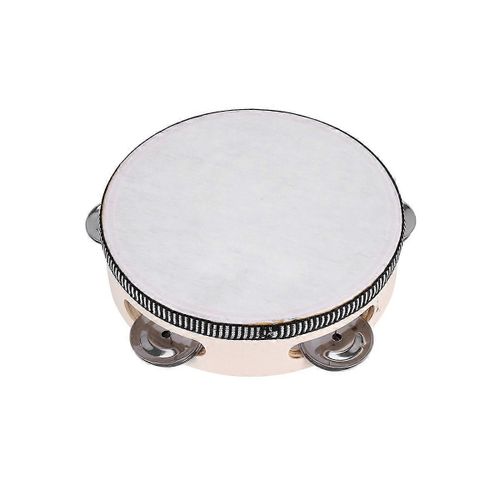 6"" Tambourin Musical Tamborine Drum Round Percussion Cadeau Pour Ktv