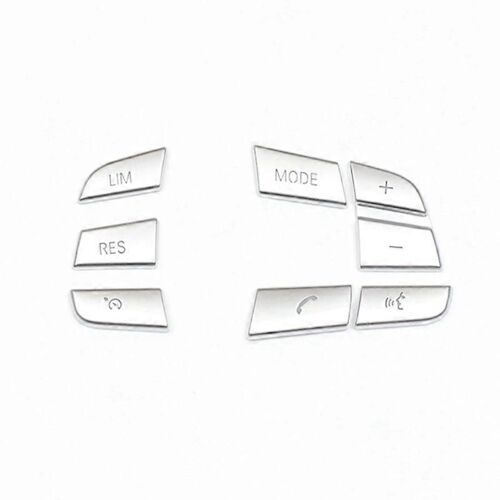 7pcs Voiture Volant Bouton Interrupteur Garniture Pour Bmw 1 2 3 4 5 7 Série Gt3 Gt5 X3 X5 X6 F10 F20 F30 E70 (Correspondance Basse)