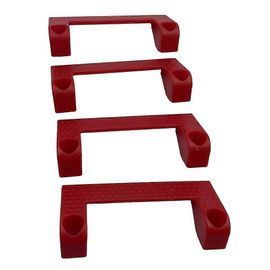 Porte-outil de support de ruban à mesurer pour outil électrique sur l'échelle,4PCS rouge