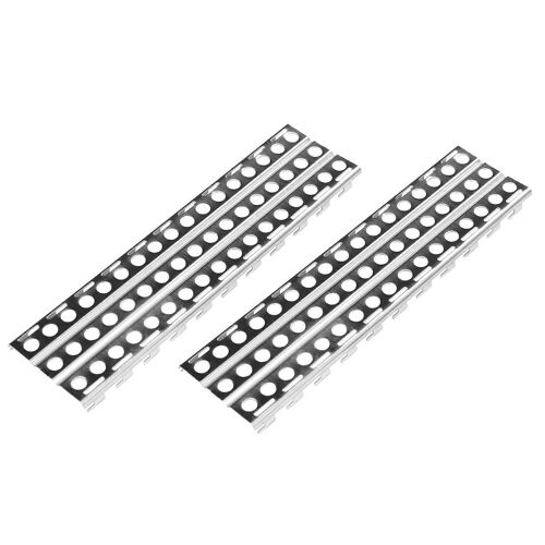 2 Panneaux De Sable En Acier Inoxydable Pour Axial Scx10 -4 D90 1/10 Rc Crawler Car