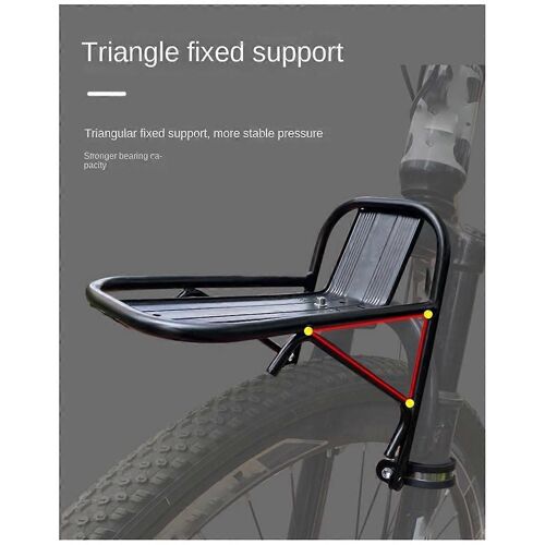 Porte-Bagages Avant De Vélo Support De Panier De Vélo Porte-Bagages Avant De Vélo De Montagne