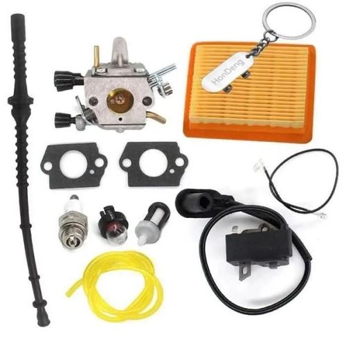Bobine d\'allumage Carburateur Filtre à air Bougie d\'allumage pour Stihl FS120 FS200 FS250 FS300 Strimmer Débroussailleuse