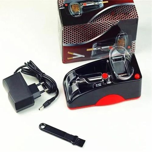 Tubeuse Électrique Rouleuse electrique Machine à Cigarettes Tuber Classic Cadeau Noel Anniversaire pour Homme(Rouge) @fmk