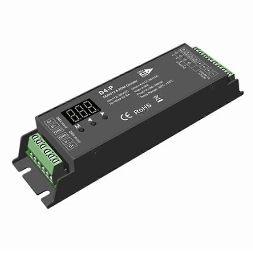D4-P 4 canaux PWM Tension constante et décodeur LED RDM