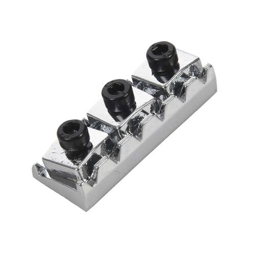 Écrou De Blocage De Corde De Guitare Électrique Pour Pont De Trémolo 42.2mm Argent