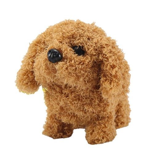 Mon chiot robot réaliste,peluche interactive pour enfants jouets D