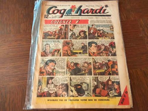 Coq Hardi 183 - 5e Année 1949 - Colonel X