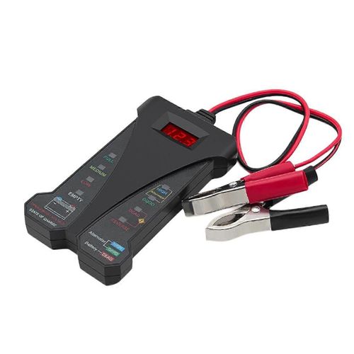 Testeur De Batterie D'affichage Led Numérique De Voiture 12v Pour Moto De Voiture