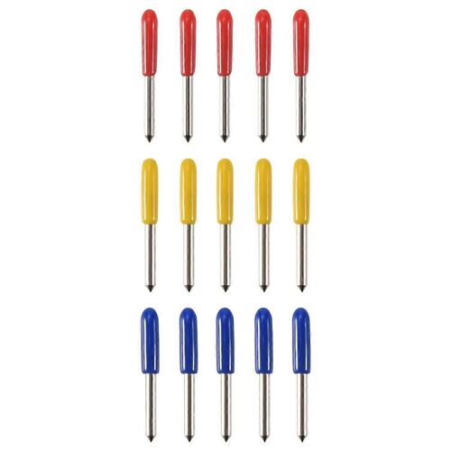 15pcs 30 45 60 Degrés Coupe Lame De Tungstène Pour ,Gcg,Découpeur De Vinyle