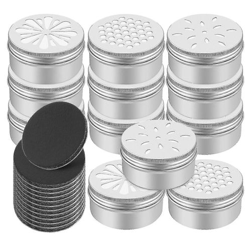 1 Ensemble De Boîtes De Parfum De Dressage De Chien Canettes De Stockage En Métal Conteneurs De Formation À L'odeur Pour Animaux De Compagnie Avec Points Magnétiques