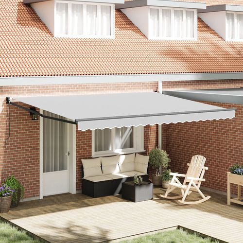 Vidaxl Cadre De Auvent Anthracite 5 X 3 M Métal