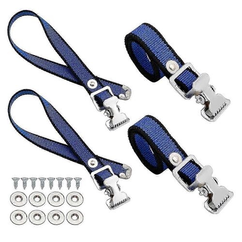 4pcs Sangles D¿Échasses Pour Cloisons Sèches, Kit De Sangles De Pied Réglables Pour Cloisons Sèches, Pièce De Rechange Pour Échasses