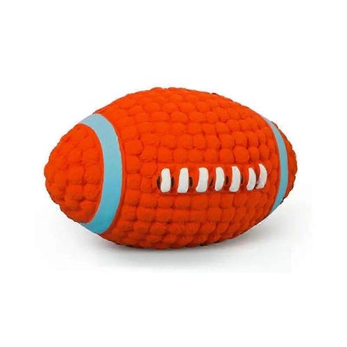 Pet Dog Toy Balls Squeak Puppy Toys Intéressant Tennis Football Tooth Cleaner Toys Pour Chiens D