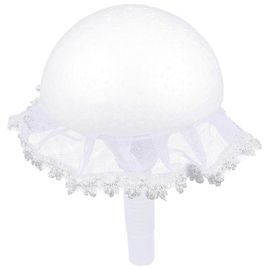 1 ensemble de supports de bouquet de fleurs en dentelle pour fleurs artificielles et fleurs en soie