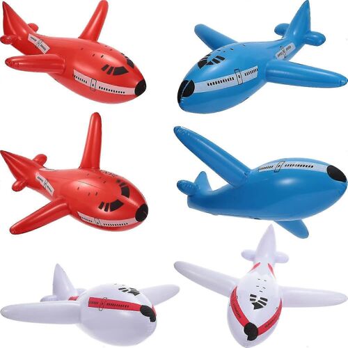 6 pièces avions gonflables avion gonfle avion jouets gonflés pour enfants anniversaire douche fête décoration fournitures