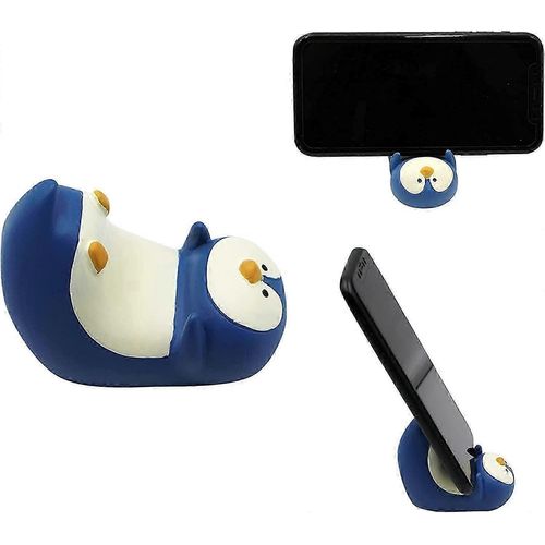 Mignon Pingouin Support De Téléphone Portable Support De Tablette De Bureau Animaux Support De Bureau Maison Décoration Cadeau