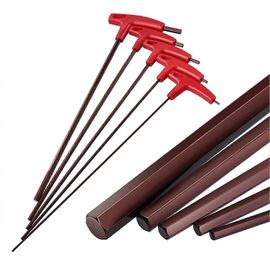 Extra Long T Handle Hex Key Set 3/4/5/6/8mm Outil de réparation de clé Allen en acier allié