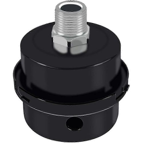 Silencieux de compresseur d'air,filtre d'aspiration de silencieux en métalSilencieux de silencieuxPièces de rechange de filtre de compresseur d'air,accessoires de silencieux de compresseur d'air ave