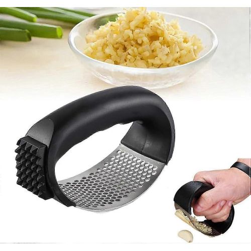 Presse-Ail En Acier Inoxydable,Presse-Ail À Bascule,Gadgets De Cuisine Professionnels