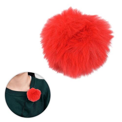 Microphone pare-brise Furry pare-brise Mic manchon pour microphone cravate à pince