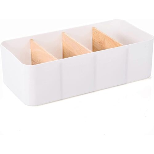 Boîte De Rangement De Bureau En Bois,Organisateur De Fournitures De Bureau Polyvalent,Rangement De L'organisateur De Bureau,Papeterie