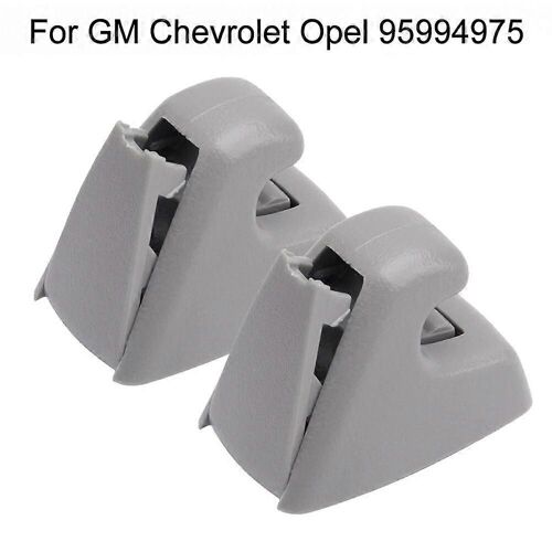 2pcs Pare-Soleil Clip Pour Gm Chevrolet Opel 95994975 Cruze Sonic Spark Auto Pare-Soleil Crochet Support Support Accessoires Intérieurs De Voiture