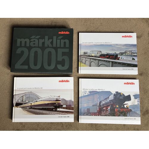 Livre De L'Année Märklin 2005 Coffret Version Collection