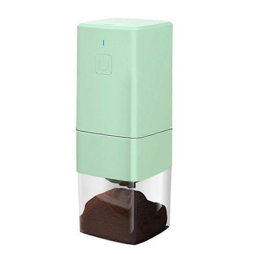Moulin À Café Portable Amélioré - Petit Moulin À Grains De Café Électrique 1300mah Moulin À Expresso Rechargeable,A-Yvan