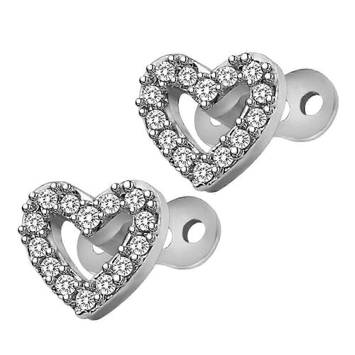 2pcs Ancre Dermique Tops Et Base Titane Acier Piercing Bijoux Coeur 1-Yvan