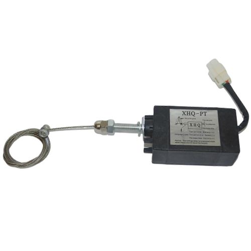 Normalement fermé DC 12V Dispositif d'extinction du moteur Arrêt du moteur Électrovanne -PT Power Off Pull Flameou